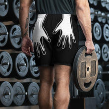 Load image into Gallery viewer, George Isaiah Stop looking Black Athletic Short