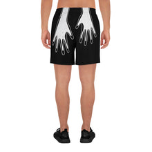 Load image into Gallery viewer, George Isaiah Stop looking Black Athletic Short