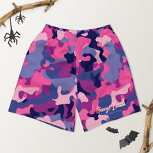將圖片載入圖庫檢視器 George Isaiah BubbleGum camouflage Athletic Shorts
