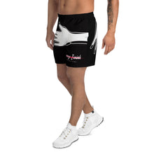 Load image into Gallery viewer, George Isaiah Stop looking Black Athletic Short