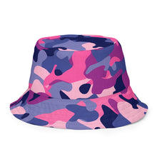 將圖片載入圖庫檢視器 George Isaiah Banana bubbleGum camouflage Reversible bucket hat