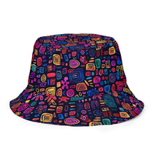 Load image into Gallery viewer, George Isaiah DarkMatter Reversible bucket hat