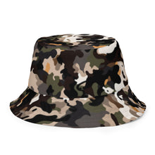 Carregar imagem no visualizador da galeria, George Isaiah Island camouflage Reversible bucket hat