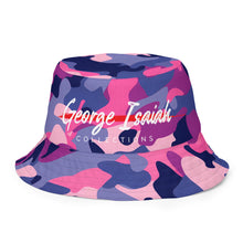 將圖片載入圖庫檢視器 George Isaiah Banana bubbleGum camouflage Reversible bucket hat