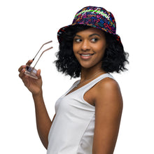 Load image into Gallery viewer, George Isaiah DarkMatter Reversible bucket hat