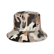 Carregar imagem no visualizador da galeria, George Isaiah Island camouflage Reversible bucket hat