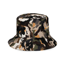 Carregar imagem no visualizador da galeria, George Isaiah Island camouflage Reversible bucket hat