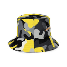 將圖片載入圖庫檢視器 George Isaiah Banana bubbleGum camouflage Reversible bucket hat