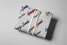 Load image into Gallery viewer, George Isaiah, Heather Gray, color Label, all over, Unisex Hoodie