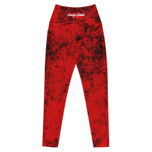 將圖片載入圖庫檢視器 George Isaiah ASH RED Leggings with Pockets
