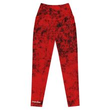 將圖片載入圖庫檢視器 George Isaiah ASH RED Leggings with Pockets