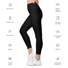 Load image into Gallery viewer, George Isaiah Black Leggings