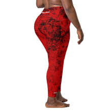 將圖片載入圖庫檢視器 George Isaiah ASH RED Leggings with Pockets