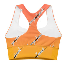 Carregar imagem no visualizador da galeria, Bunkhead, George Isaiah, Orange, Longline sports bra