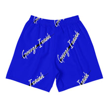 Load image into Gallery viewer, George Isaiah, BLK Label, Blue, Men's Athletic, Long Shorts