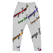 Carregar imagem no visualizador da galeria, George Isaiah, Heather gray, color Label , all over, Men's Jogger's