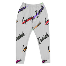 Carregar imagem no visualizador da galeria, George Isaiah, Heather gray, color Label , all over, Men's Jogger's