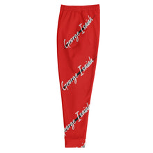 Cargar imagen en el visor de la galería, George Isaiah, RED, Black Label, all over, Men's Jogger's