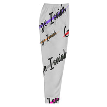 Carregar imagem no visualizador da galeria, George Isaiah, Heather gray, color Label , all over, Men's Jogger's