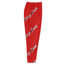 Cargar imagen en el visor de la galería, George Isaiah, RED, Black Label, all over, Men's Jogger's
