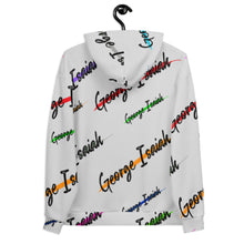 Load image into Gallery viewer, George Isaiah, Heather Gray, color Label, all over, Unisex Hoodie