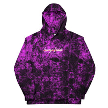 將圖片載入圖庫檢視器 George Isaiah, Purple Ash, All-Over Print Unisex Hoodie