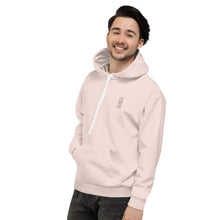 將圖片載入圖庫檢視器 George Isaiah, Stacked Label, PanTone Pink, Unisex Hoodie