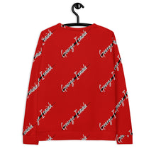 將圖片載入圖庫檢視器 George Isaiah, RED, Black Label, all over, All Over, Unisex Sweatshirt