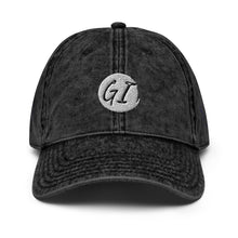 將圖片載入圖庫檢視器 George Isaiah, GI, Vintage Cotton Twill Cap