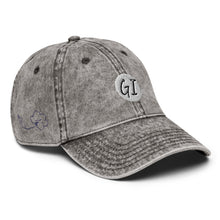 將圖片載入圖庫檢視器 George Isaiah, GI, Vintage Cotton Twill Cap