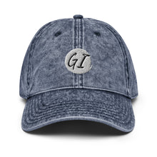 將圖片載入圖庫檢視器 George Isaiah, GI, Vintage Cotton Twill Cap