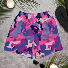 Charger l&#39;image dans la galerie, George Isaiah BubbleGum camouflage  Athletic Shorts
