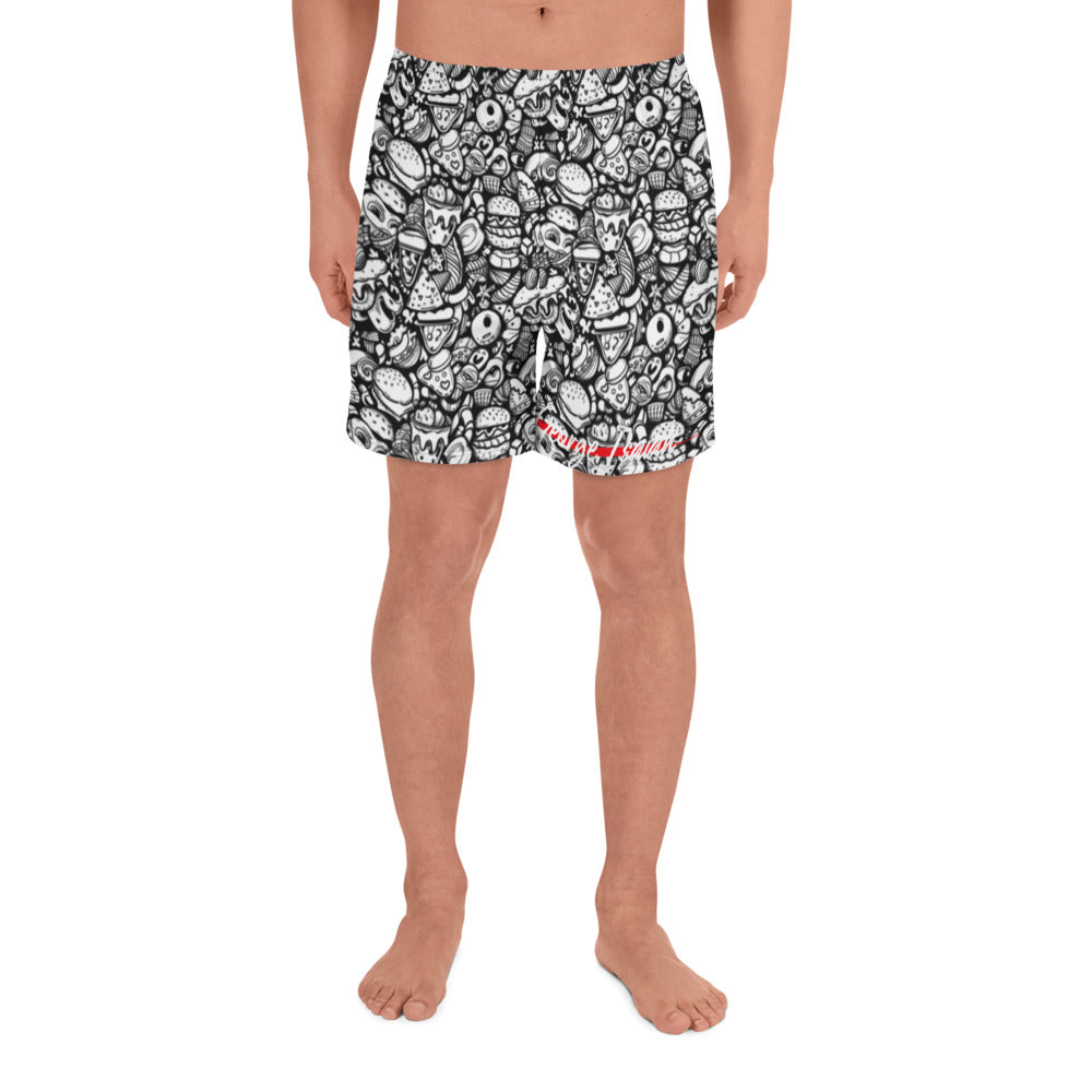 George Isaiah greedy warrior Athletic Shorts