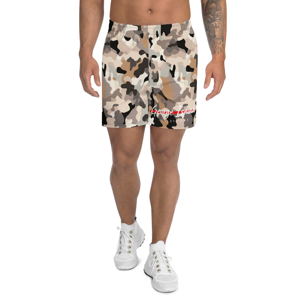 George Isaiah Island Sand camouflage Athletic Shorts