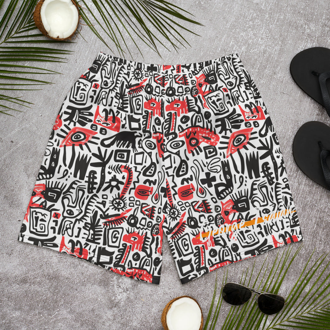 George Isaiah Warrior Athletic Shorts