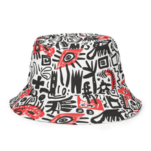 Load image into Gallery viewer, George Isaiah berserk Warrior Reversible bucket hat
