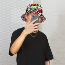 Load image into Gallery viewer, George Isaiah berserk Warrior Reversible bucket hat
