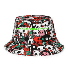 Load image into Gallery viewer, George Isaiah berserk Warrior Reversible bucket hat
