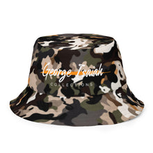 Charger l&#39;image dans la galerie, George Isaiah Island camouflage Reversible bucket hat
