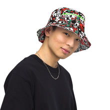 Load image into Gallery viewer, George Isaiah berserk Warrior Reversible bucket hat
