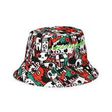 Load image into Gallery viewer, George Isaiah berserk Warrior Reversible bucket hat
