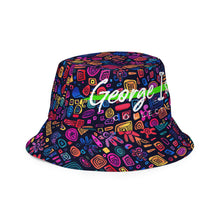 Carregar imagem no visualizador da galeria, George Isaiah DarkMatter Reversible bucket hat
