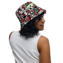 Load image into Gallery viewer, George Isaiah berserk Warrior Reversible bucket hat
