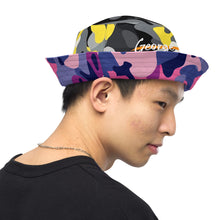 画像をギャラリービューアに読み込む, George Isaiah Banana bubbleGum camouflage Reversible bucket hat
