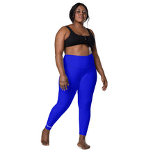 Carregar imagem no visualizador da galeria, George Isaiah Blue Leggings with pockets
