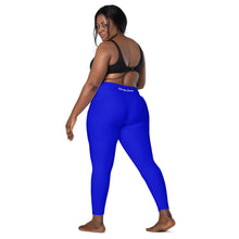 Carregar imagem no visualizador da galeria, George Isaiah Blue Leggings with pockets
