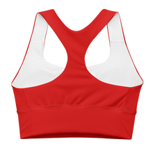 Charger l&#39;image dans la galerie, George Isaiah Red Sports Bra
