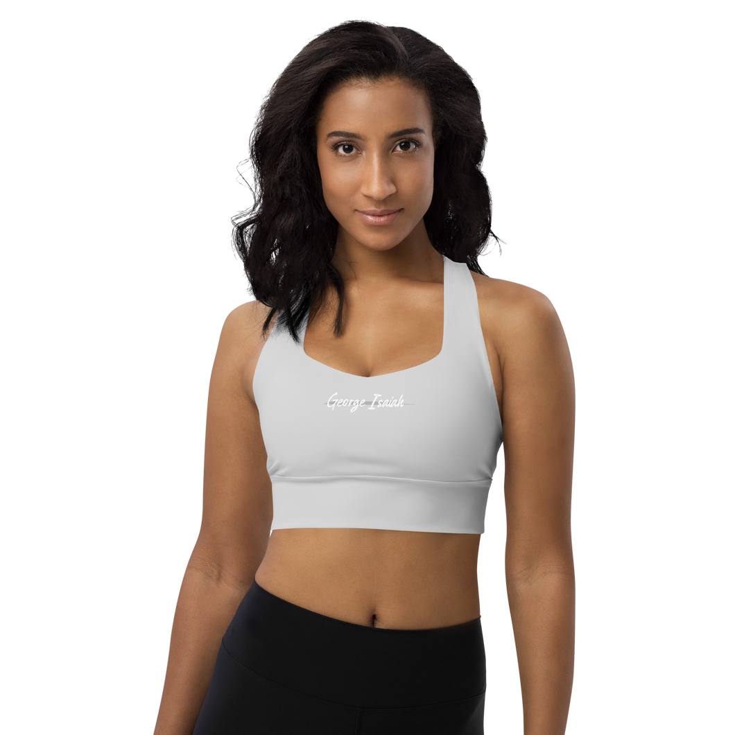 George Isaiah Heather Sports bra