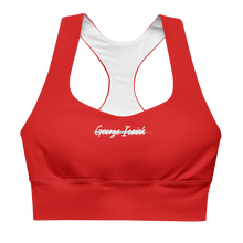 Charger l&#39;image dans la galerie, George Isaiah Red Sports Bra
