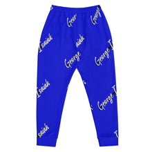 Carregar imagem no visualizador da galeria, George Isaiah, BLK Label, Blue, all over, Men&#39;s Jogger
